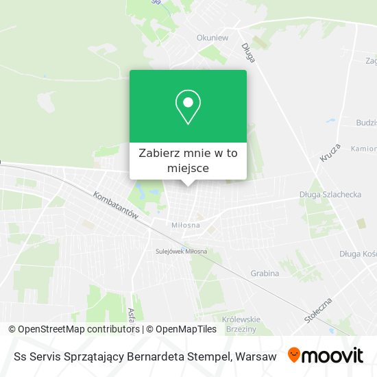 Mapa Ss Servis Sprzątający Bernardeta Stempel