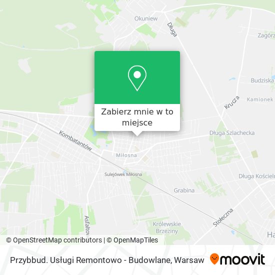 Mapa Przybbud. Usługi Remontowo - Budowlane