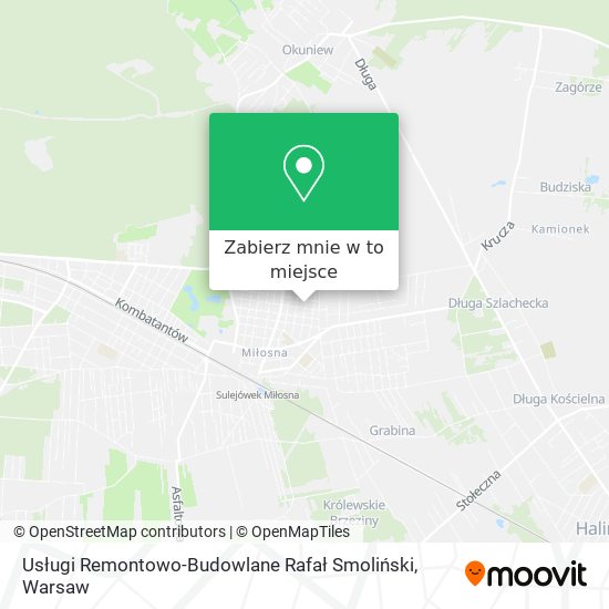 Mapa Usługi Remontowo-Budowlane Rafał Smoliński