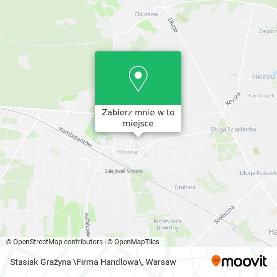 Mapa Stasiak Grażyna \Firma Handlowa\