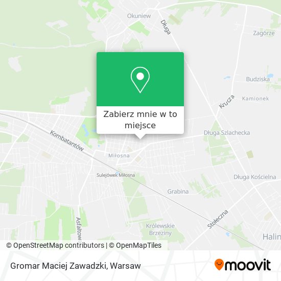 Mapa Gromar Maciej Zawadzki