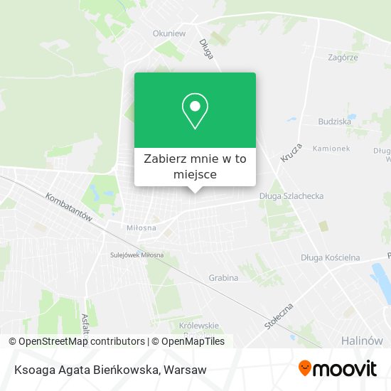 Mapa Ksoaga Agata Bieńkowska