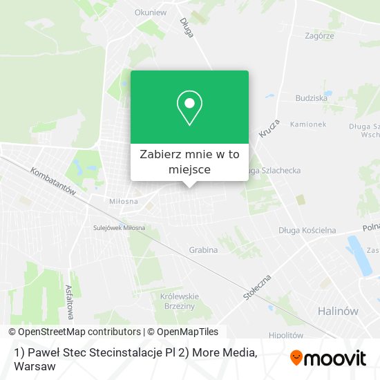 Mapa 1) Paweł Stec Stecinstalacje Pl 2) More Media