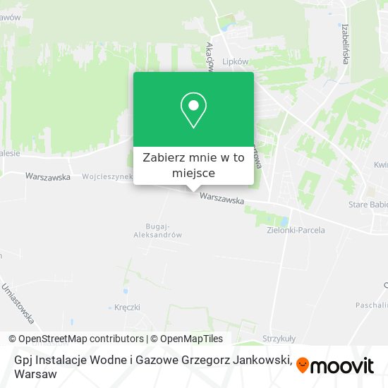 Mapa Gpj Instalacje Wodne i Gazowe Grzegorz Jankowski