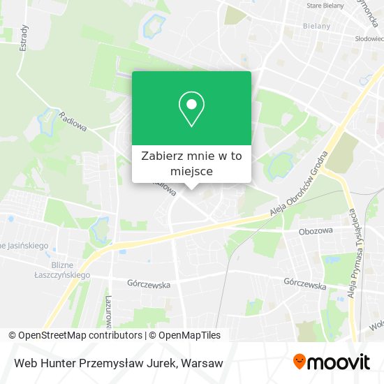 Mapa Web Hunter Przemysław Jurek