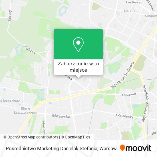 Mapa Pośrednictwo Marketing Danielak Stefania