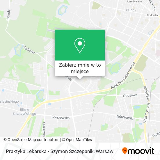 Mapa Praktyka Lekarska - Szymon Szczepanik