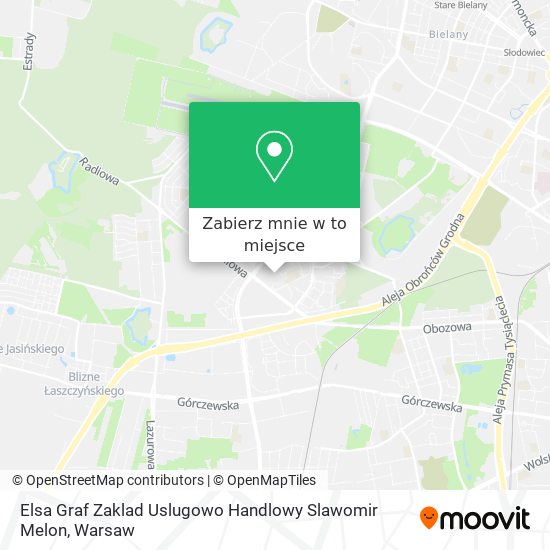 Mapa Elsa Graf Zaklad Uslugowo Handlowy Slawomir Melon