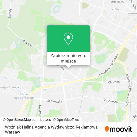 Mapa Woźniak Halina Agencja Wydawniczo-Reklamowa