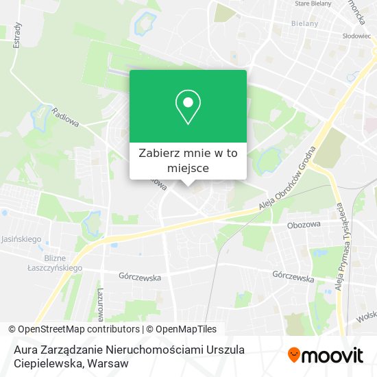 Mapa Aura Zarządzanie Nieruchomościami Urszula Ciepielewska