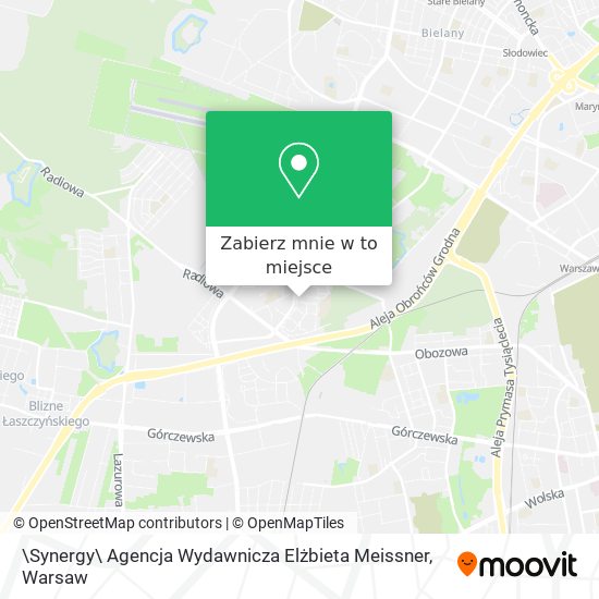 Mapa \Synergy\ Agencja Wydawnicza Elżbieta Meissner