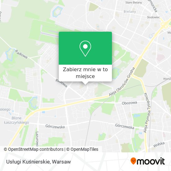 Mapa Usługi Kuśnierskie