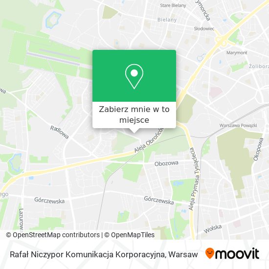 Mapa Rafał Niczypor Komunikacja Korporacyjna