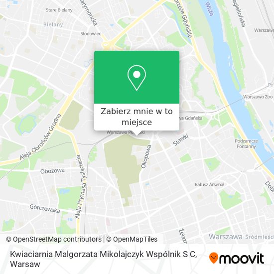 Mapa Kwiaciarnia Malgorzata Mikolajczyk Wspólnik S C