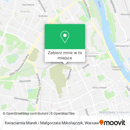 Mapa Kwiaciarnia Marek i Małgorzata Mikołajczyk