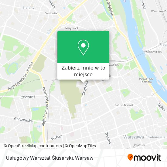 Mapa Usługowy Warsztat Ślusarski