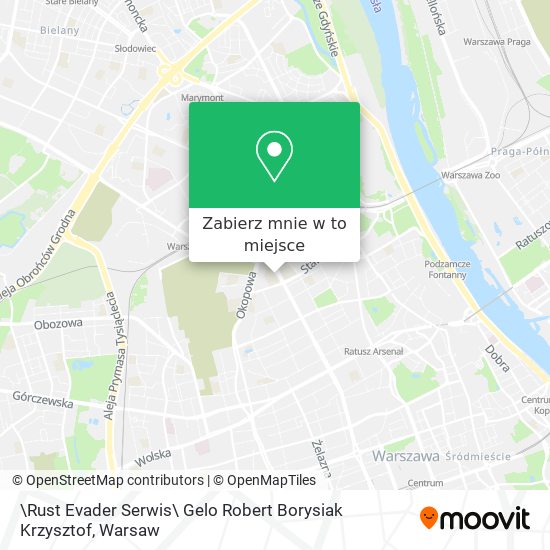 Mapa \Rust Evader Serwis\ Gelo Robert Borysiak Krzysztof