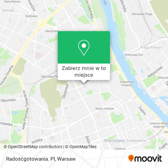 Mapa Radośćgotowania. Pl