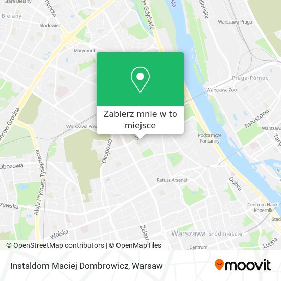 Mapa Instaldom Maciej Dombrowicz