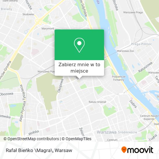 Mapa Rafał Bieńko \Magra\