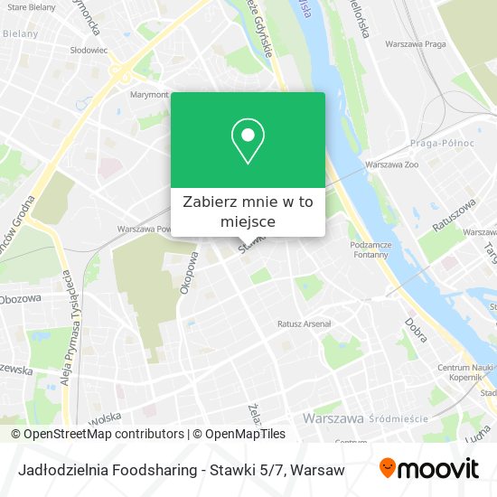 Mapa Jadłodzielnia Foodsharing - Stawki 5 / 7