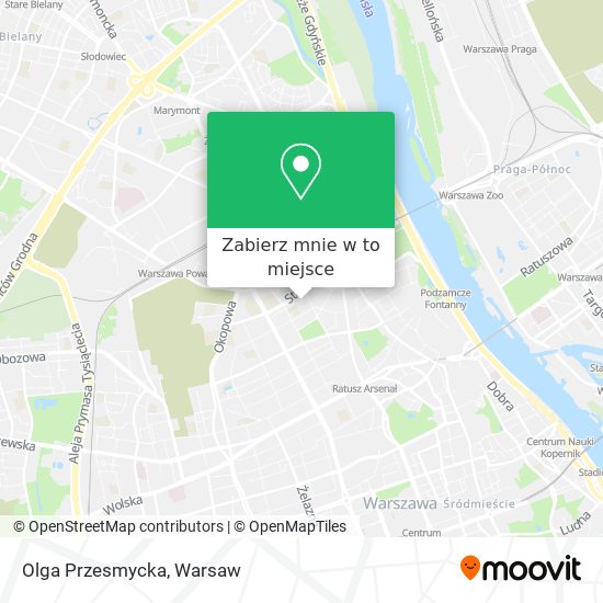 Mapa Olga Przesmycka