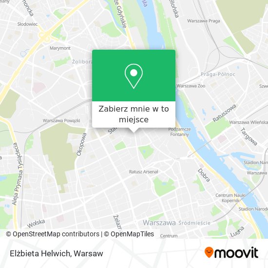 Mapa Elżbieta Helwich