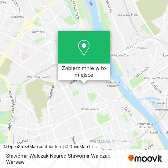 Mapa Sławomir Walczak Neured Sławomir Walczak