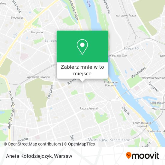 Mapa Aneta Kołodziejczyk