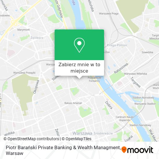 Mapa Piotr Barański Private Banking & Wealth Managment