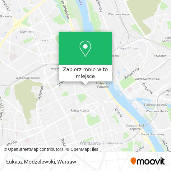 Mapa Łukasz Modzelewski