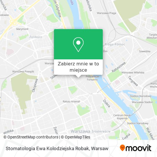 Mapa Stomatologia Ewa Kolodziejska Robak