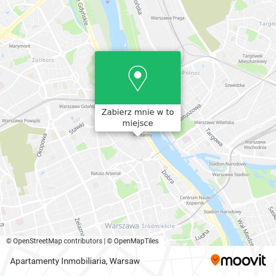 Mapa Apartamenty Inmobiliaria