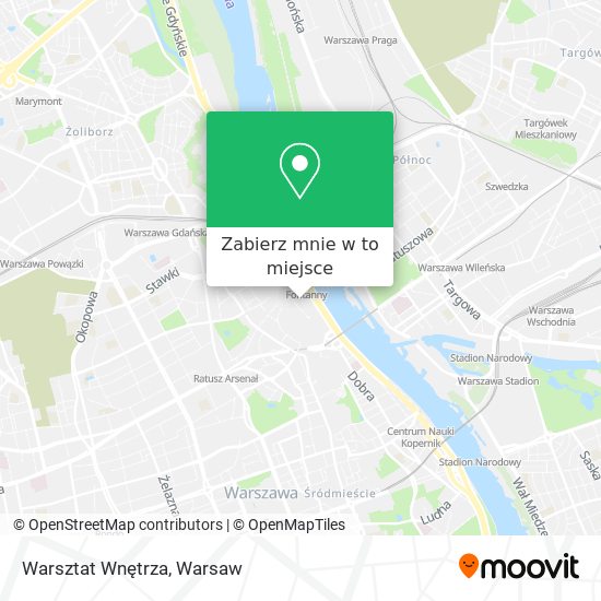 Mapa Warsztat Wnętrza