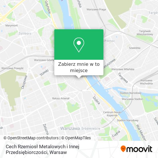 Mapa Cech Rzemiosł Metalowych i Innej Przedsiębiorczości