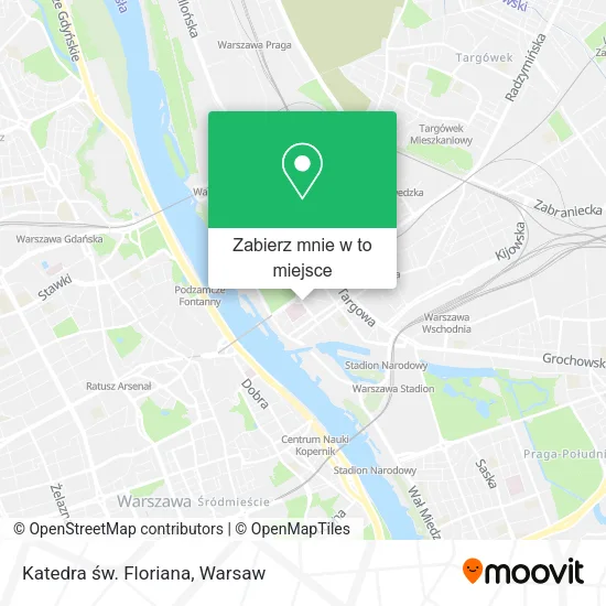 Mapa Katedra św. Floriana