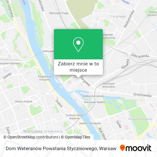 Mapa Dom Weteranów Powstania Styczniowego