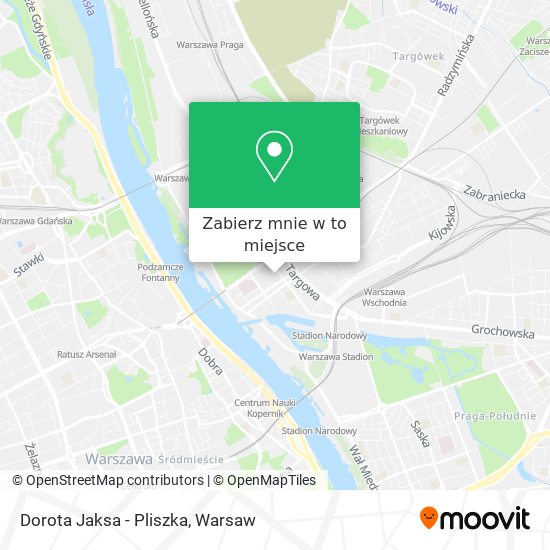 Mapa Dorota Jaksa - Pliszka