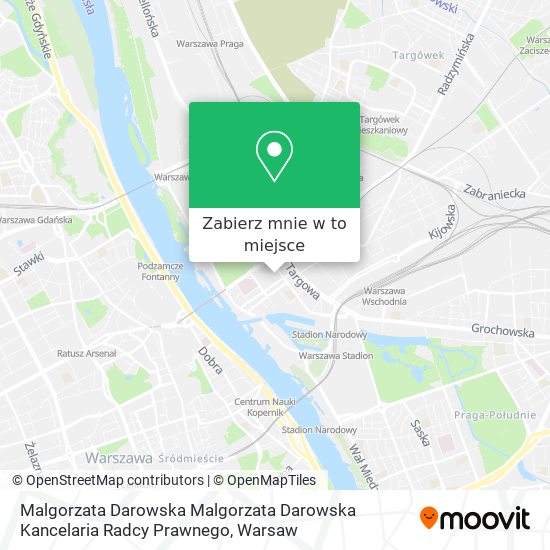 Mapa Malgorzata Darowska Malgorzata Darowska Kancelaria Radcy Prawnego