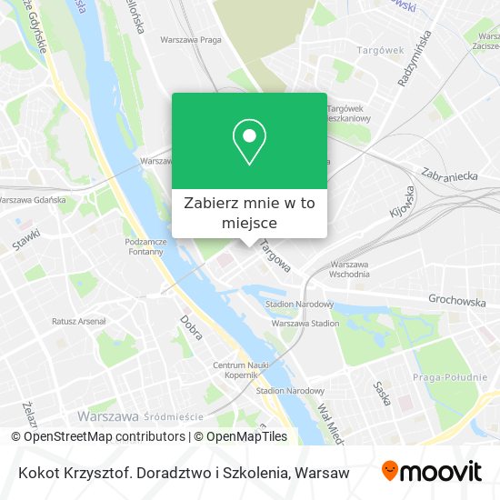 Mapa Kokot Krzysztof. Doradztwo i Szkolenia