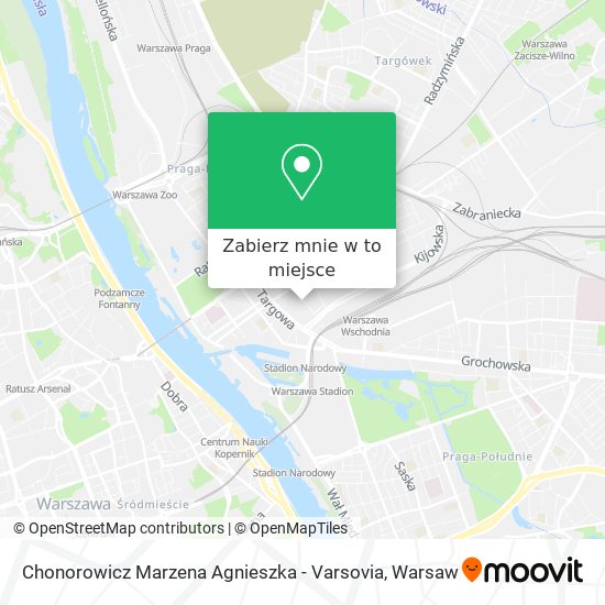 Mapa Chonorowicz Marzena Agnieszka - Varsovia