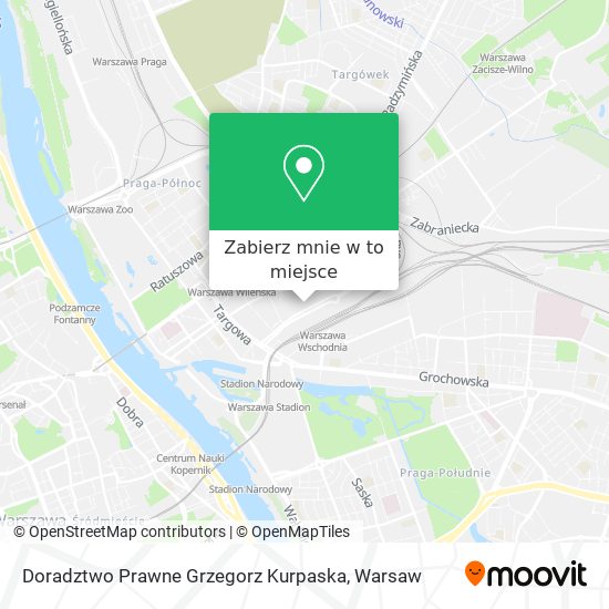 Mapa Doradztwo Prawne Grzegorz Kurpaska