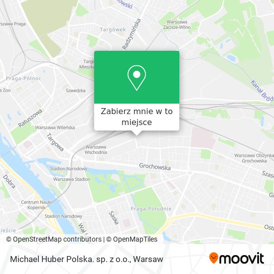 Mapa Michael Huber Polska. sp. z o.o.