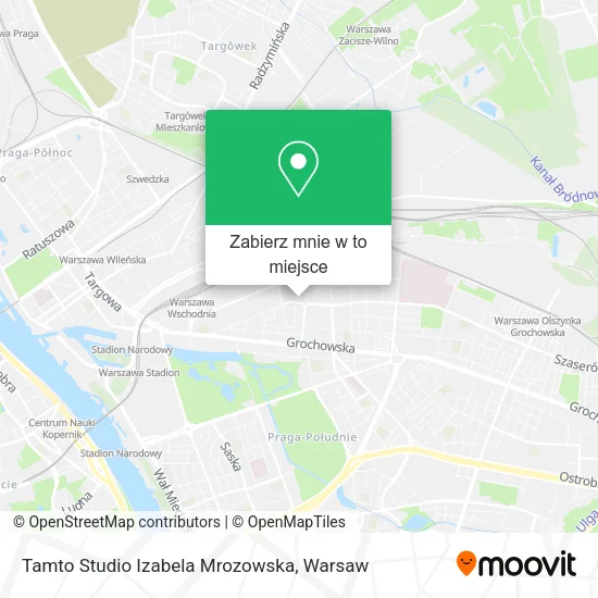 Mapa Tamto Studio Izabela Mrozowska