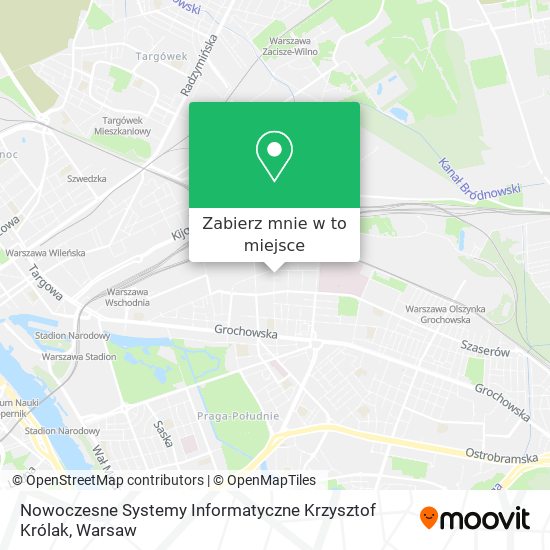 Mapa Nowoczesne Systemy Informatyczne Krzysztof Królak