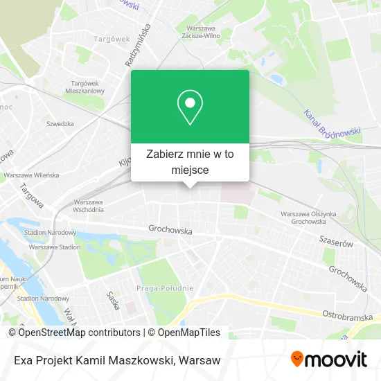 Mapa Exa Projekt Kamil Maszkowski