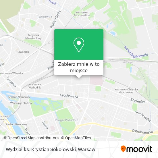 Mapa Wydział ks. Krystian Sokołowski