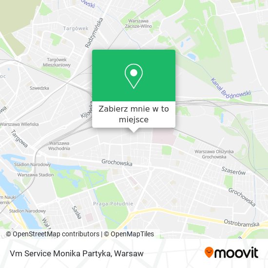 Mapa Vm Service Monika Partyka