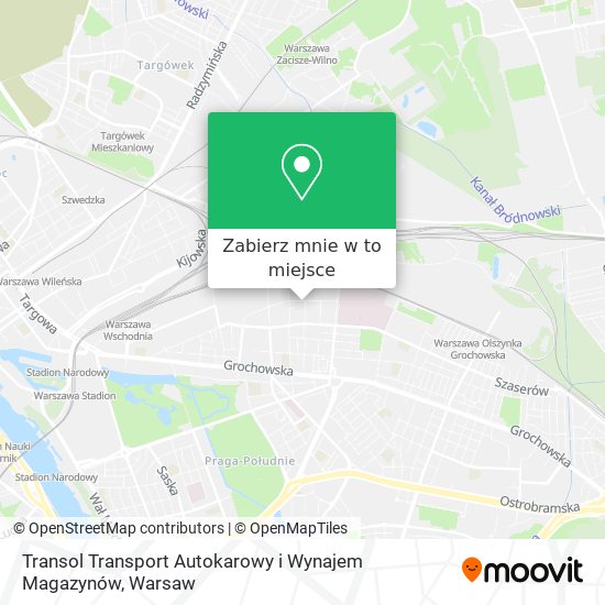 Mapa Transol Transport Autokarowy i Wynajem Magazynów