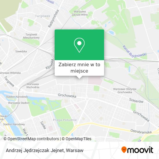 Mapa Andrzej Jędrzejczak Jejnet